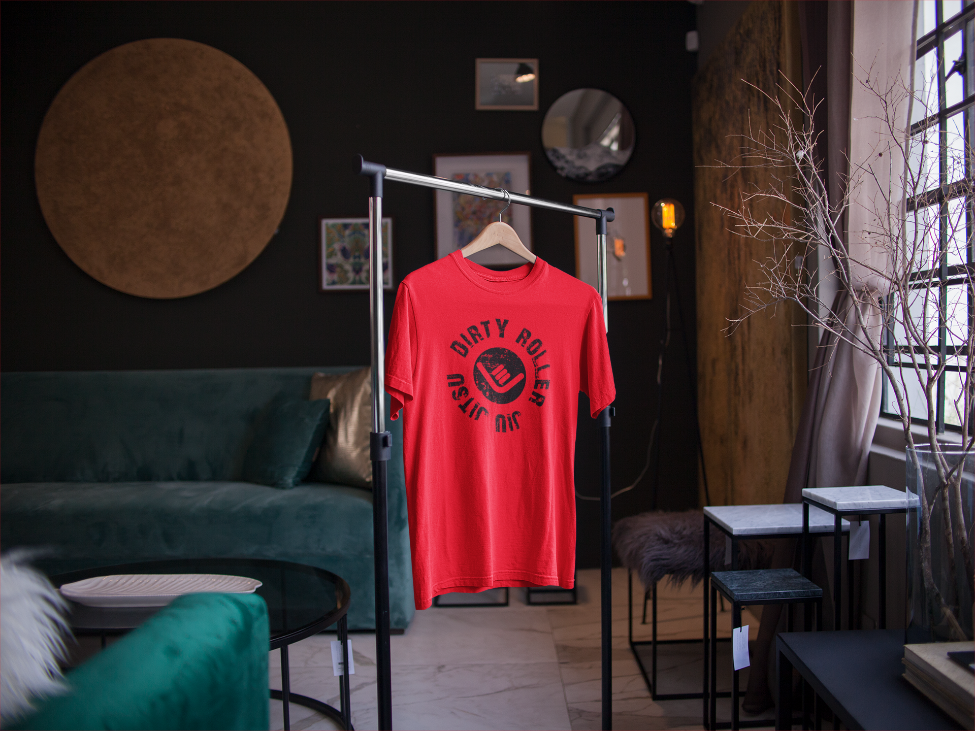 DRJJ Black Logo T-Shirt