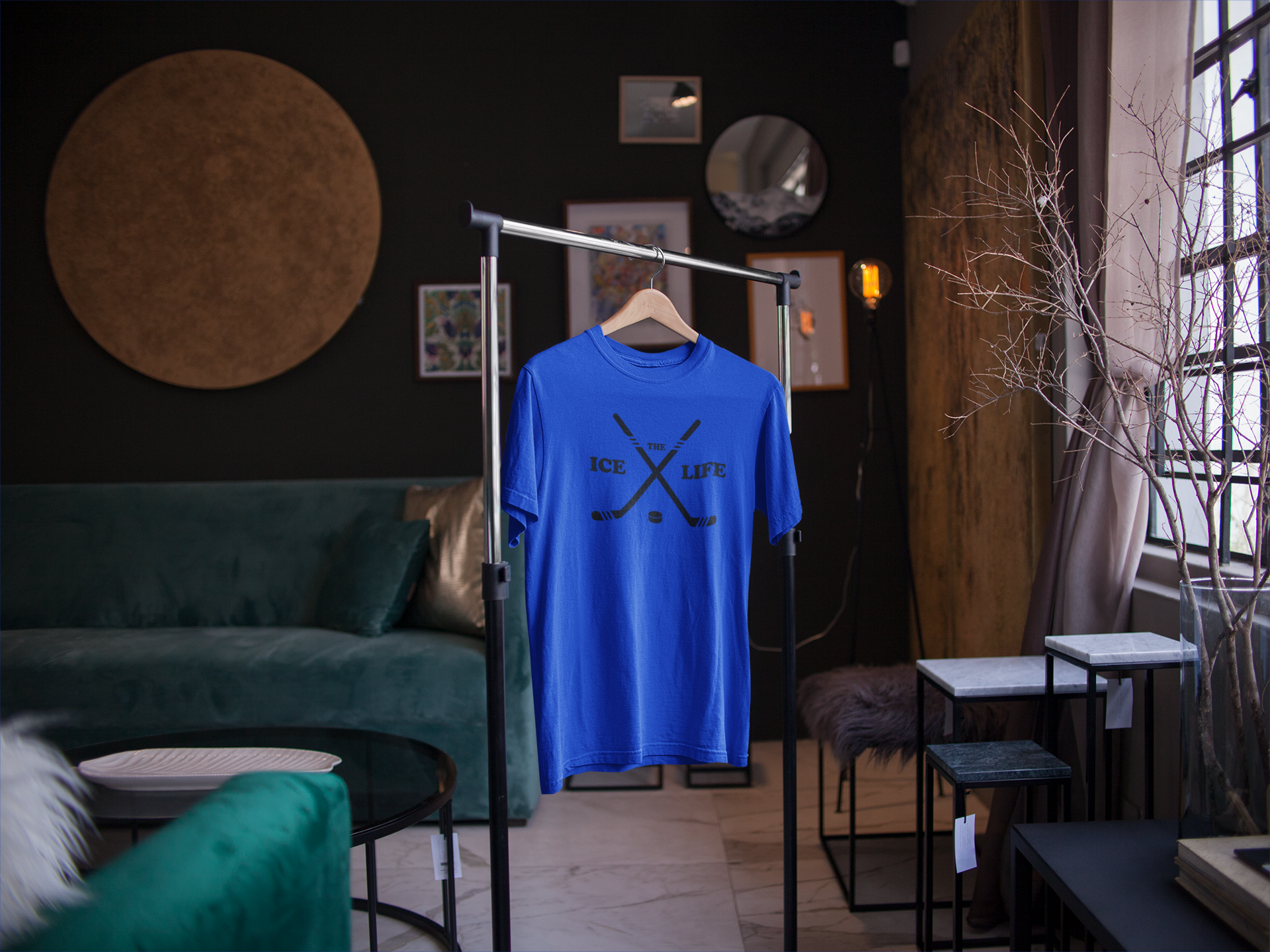 T.I.L. Black Sticks Tee
